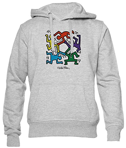 Hoodie gris unisexe homme femme avec capuche et poche kangourou