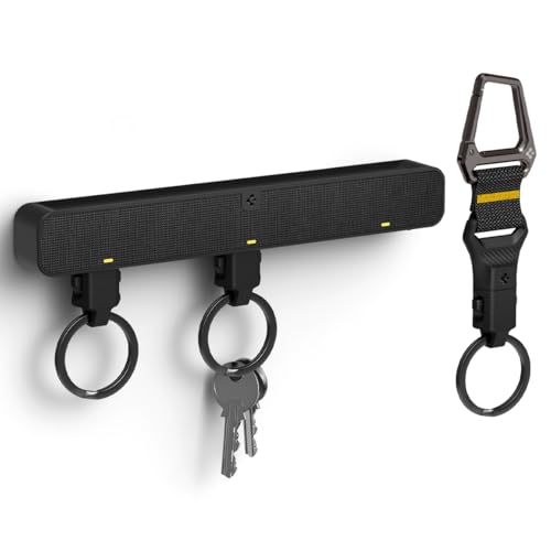 Spigen Life Magnetic Keychain Key Holder with HUB Compatible with