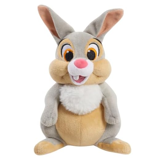 Disney Classics Collectible 8.75 Inch Beanbag Plush, Thumper, by Just Play