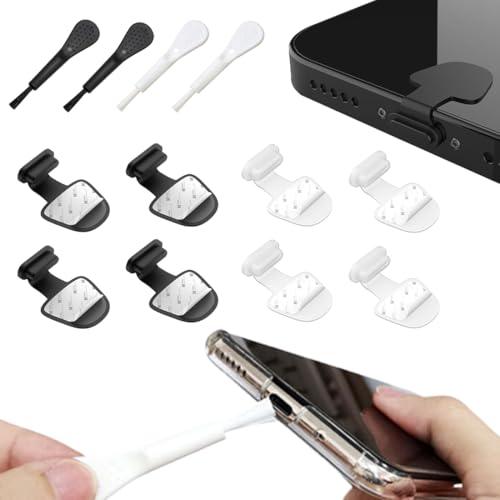 Ya en manzanajugosa.com: FENQURO Pack de 8 tapones antipolvo tipo C, tapón antipolvo tipo C para puerto de carga antipolvo, protege tus dispositivos con conector USB-C antipolvo, funda protectora antipérdida