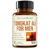 Tongkat Ali for Men: Premium & Potent Testosterone Supplement for Men with Longjack Tongkat Ali Powder – Male Enhancing Supplement for Workout. Testosterone Support & Muscle Builder. 60 Capsules