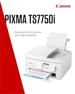 Canon Serie PIXMA TS7750i - Stampante Multifunzione, Fotocopiatrice e Scanner per la Casa | Connessione Wireless per Stampare da Smartphone | Stampante Wifi con PIXMA Print Plan
