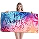 Tolenre Strandtuch Mikrofaser Handtuch Groß 90x180cm, Strand Handtücher Groß, Mikrofaser Schnelltrocknend Leicht, Badetuch Strandtuch Sandfrei, für Damen Herren Reise Urlaub Schwimmen Sauna Yoga
