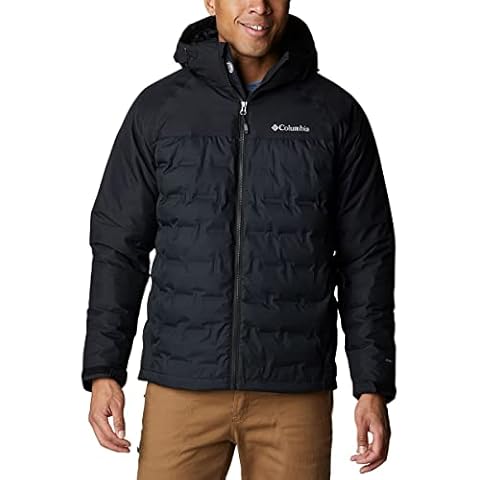 Columbia Herren Grand Trek II Daunenjacke mit Kapuze, Schwarz, Small Cover
