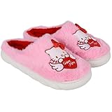 Hello Kitty Chaussons antidérapants pour femmes, chauds, doux, fourrés, pour la maison (Hello Kitty, Standard, Système Taille Chaussures EU, Adulte, Femme, Numérique (intervalle), Moyen, 36, 37)