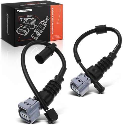 A-Premium Front and Rear Disc Brake Pad Wear Sensors Compatible with Lexus LS400 1995-2000, V8 4.0L, 2-PC Set