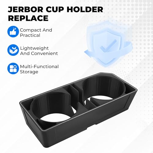 JERBOR Cup Holder for Ford F-150 13th Generation 2015-2020, Front Center Console Cup Holder (for F150 13th Generation) by Jerbor - Used condition - Image 2