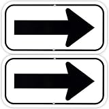 Enjoyist Reflective Aluminum Arrow Signs