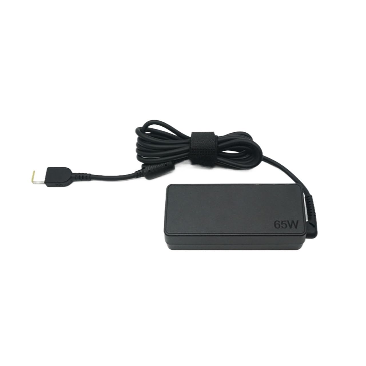 Adaptador de corriente de 65W, puerto cuadrado 20V3.25A con cargador de clavija adecuado for ordenadores portátiles (Color : Black, Size : USB)