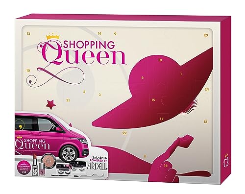 Shopping Queen Meets Ardell Beauty Adventskalender 2023–24 Make-Up, Augen und Pflege Highlights für einen schicken Look, fantastischer Weihnachtskalender als Beauty Set für Frauen und Fans