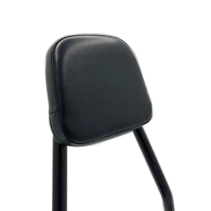 Dossier R18B en PU noir haut de gamme avec support de bagages arrière