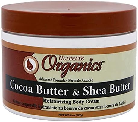Ultimate Organic Cocoa Butter & Shea 8 oz. Jar
