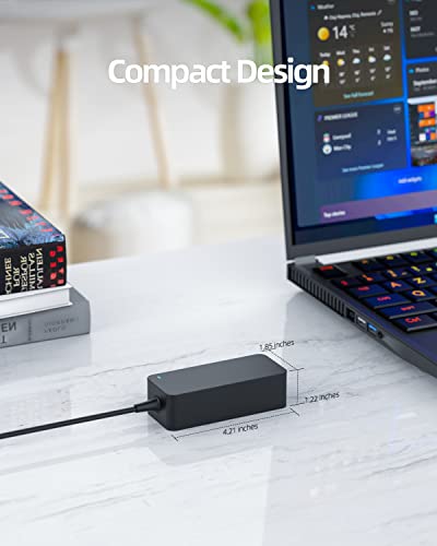 Charger For Hp Elitebook Laptop, Elitebook 840, Round Power Connector, 65W, 45W #TOP4