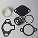 Thermostat Kit 160° for Mercruiser 807252Q5 V6 & V8 4.3L, 5.0L, 5.7L, 7.4L,8.2L 1987-Up Replaces 18-3647