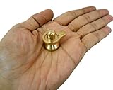 Craftsofindia® Brass Shivling for Puja - Hindu Shiv Lingam Idol for Home Temple, Meditation, and Spiritual Décor - Size : 2.75 Cms
