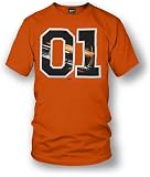 Wicked Metal Orange 01 Charger Muscle Car T-Shirt