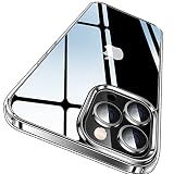 CASEKOO Crystal Clear Coque iPhone 14 Pro Max (2022 Nouveau) [Ne Jaunit Jamais] [Protection au Standard Militaire de 3m] Étui Anti-Rayures & Anti-Vibrations Case Fine iPhone 14 Pro Max - Transparente
