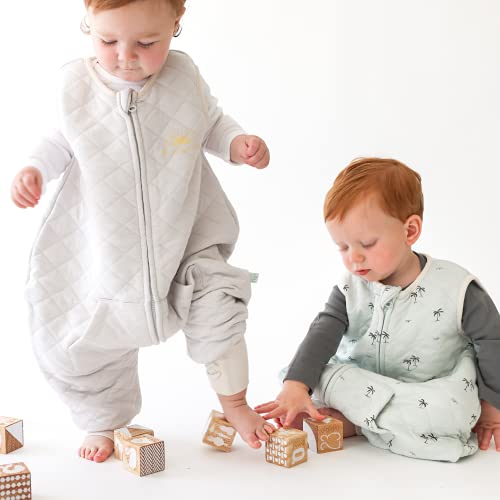 Tealbee Dreamsuit: Toddler Sleep Sack With Feet 2T 3T - 1.2 Tog Four Season Baby Wearable Blanket For Walkers - Bamboo, Organic Cotton Sleeping Bag - Sunshine #TOP7