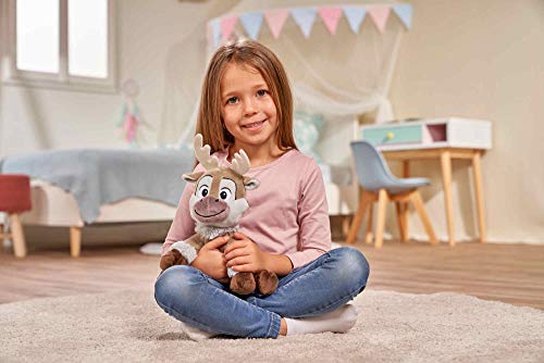Simba 6315877642 - Disney Frozen II Sven, 25cm Plüschtier, die Eiskönigin, ab den ersten Lebensmonaten geeignet – Bild 7