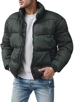 TDEOK Gewatteerde Herenjas Met Capuchon Winterjas 5XL Warme Outdoorjas Vrijetijdsjas Met Ritssluiting Lange Mouwen Jassen Bontkraag Hoed Warme Jas Modieuze Mantel Winterjas Sportjas