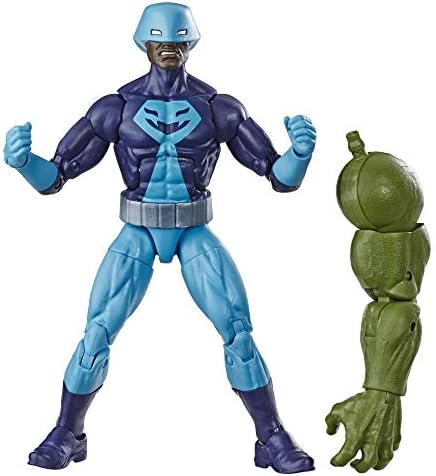 Marvel Legends Series Rock Python 6' Collectible Action Figure Toy for Ages 6 & Up with Build-A-Figurepiece