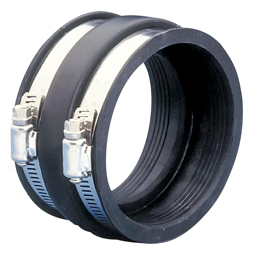 Image of F02-2103 Flexible Coupler - 3 inch Flexible Coupler for RV and Camper Drainage Systems
