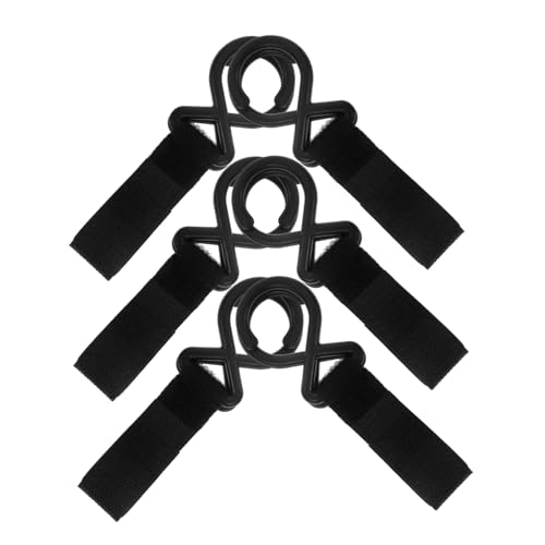 Beatifufu Nylon Stroller Hooks Set Universal Fit Easy to Install Sturdy Hanging Hooks for Diaper Bag