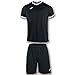 Joma Academy Set Equipacion M/Corta, Hombre, Negro/Blanco, L