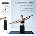 Wasoyun Yoga Stick 5ft, Adjustable Stretching Stick with 4 Steel Rods, Non-Slip Handle and Exercise Guide for Stretching and Exercise Physical Therapy, Pilates, Multi-Functional Fitness Stick.