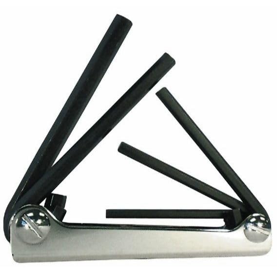 Eklind 20511 Classic - Juego de llaves hexagonales plegables (5 unidades)