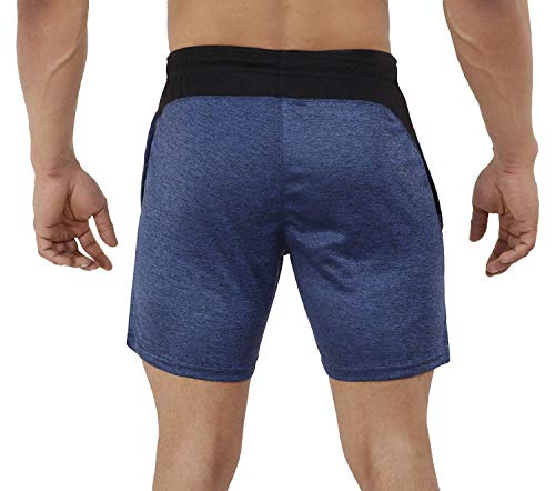 Image of NEVER LOSE Men's Lightweight Performance Training Shorts with Quick-Dry Fabric for Running, Gym and Everyday Workouts