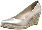 pumps gold rose  MARCO TOZZI Damen 2-2-22440-22 Plateaupumps, Gold (Platinum Pat. 974), 40 EU