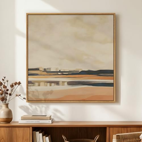 Cuspin Neutral Abstract Landscape 24x24