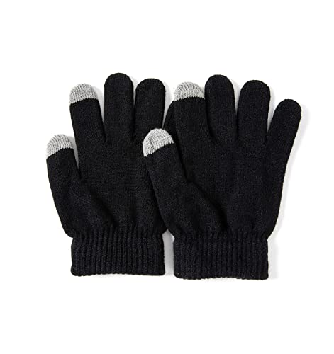 Bufanda y guantes para la nieve en set de gorro de invierno textil 4