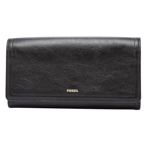 Portefeuille Fossil Logan en cuir Cover