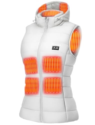 Image of [2025 All-New Heated Vest Women - Detachable Heated Hood, With 7.4V 16000mAh Battery Pack, Womens Heated Vest