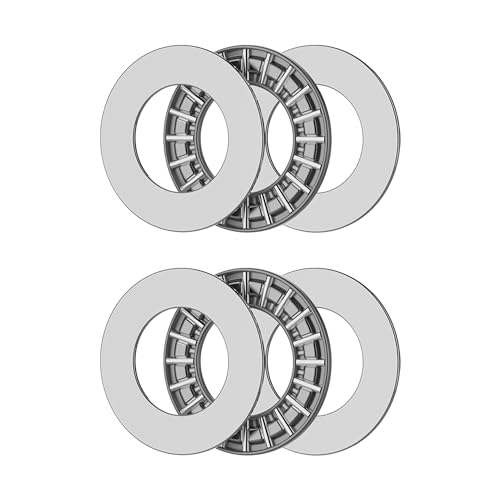 FOCMKEAS 2PCS AXK2542 2AS Thrust Needle Roller Bearings with Washers