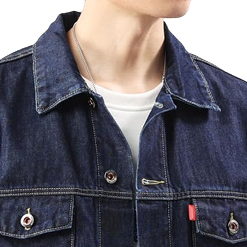 Chaqueta vaquera de hombre estilo occidental cazadora con forro para rutas y escapadas 6