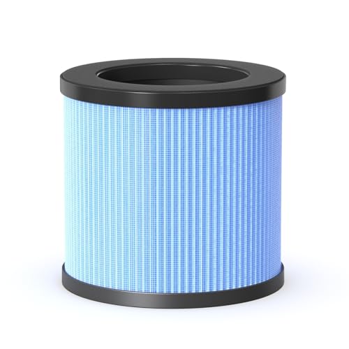 AROEVE Filtro de repuesto JHD03W, filtro de aire 4 en 1 para humo, polen, pelo y olores, azul AROEVE Filtro de repuesto JHD03W, filtro de aire 4 en 1 para humo, polen, pelo y olores, azul