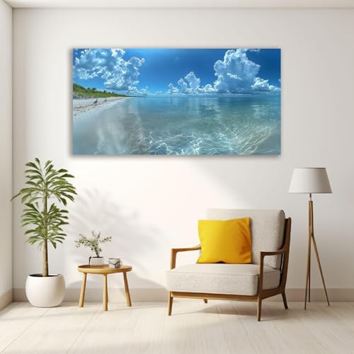 Impression sur toile océan JOSUE décoration murale moderne