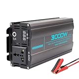 Inverter Convertisseur Convertisseur Puissance 12V/24V/48V/60V/72V DC AC 220V/110V 2000W 3000W 4000W 5000W 8000W Installation Solaire Onde Sinusoïdale pour(3000W,72V,220V 60Hz)