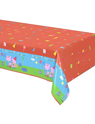 Preisvergleich Produktbild Folat Generique Kunststoff-Tischdecke Peppa Wutz