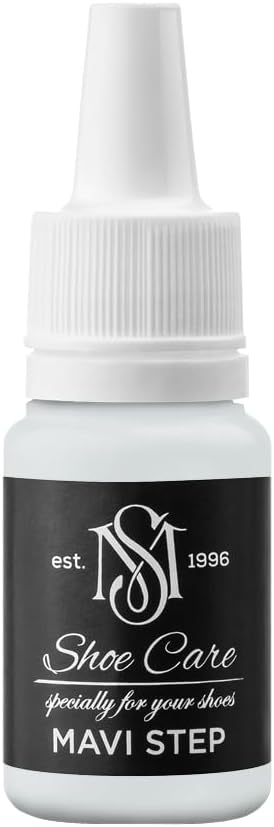 Universal Leather Dye - NCS S 1502-B50G Medium Grey - High Coverage Leather Paint for Shoes, Bags, Canvas & Sneakers by MAVI STEP - 1.70 fl oz / 50 ml