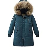 ★Daunenjacke:Tolle übergangsjacke für jungen outdoor-aktivitäten im winter: skifahren, snowboarden, wandern, camping, angeln, radfahren, klettern, schützt sie vor schlechtem kaltem wetter und hält sie den ganzen tag warm.Die notwendigen Kleidungen von den Kindern im Winter.