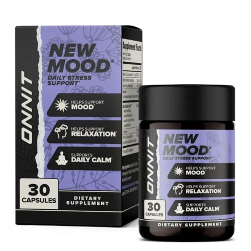 ONNIT New Mood Daily Stress Support Capsules
