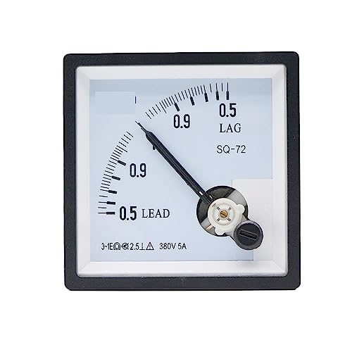 Compteur de facteur de puissance analogique SQ-72-COS pour réduire l'énergie réactive