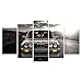 Produktbild Karen Max Wandbild auf Leinwand, Ölgemälde, 5 Teile, BMW M3, Sportwagen, Landschaft, Heimdekoration, Poster Artwork Home Gifts Size 2:12x16inchx2,12x24inchx2,12x32inchx1NoFrame