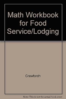 Paperback Math Workbook for Foodservice / Lodging 2nd edition Book