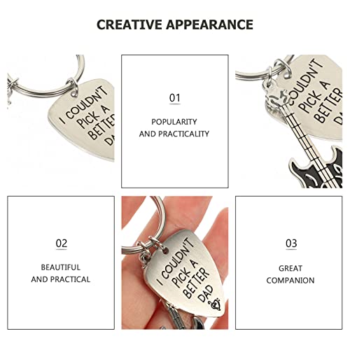 MILISTEN Metal Key Ring Festival Geschenk Decoratieve sleutelring Ring Backpack Guitar Pickhangende versiering - Image 8