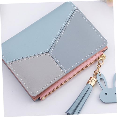 1pc Short Pu Wallet for Women Multi-position -degaussing Zipper Purse Retro Change Pouch Stylish Handbag Accessory3